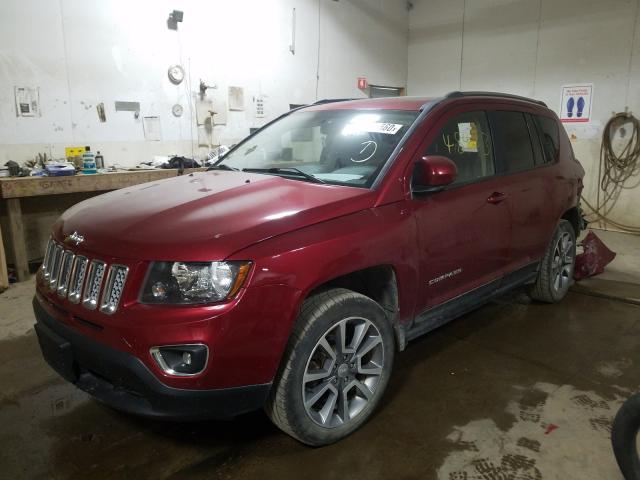 2016 JEEP COMPASS LA 1C4NJDEB4GD545044