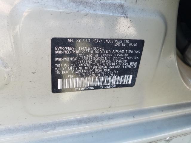 2016 SUBARU CROSSTREK JF2GPABC6G8337471