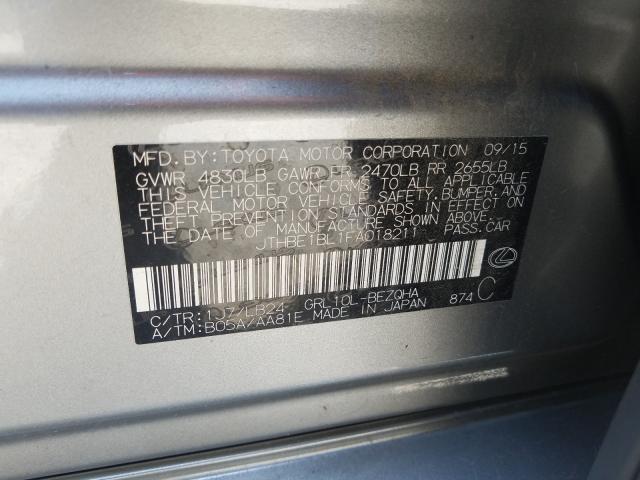 2015 LEXUS GS 350 JTHBE1BL1FA018211