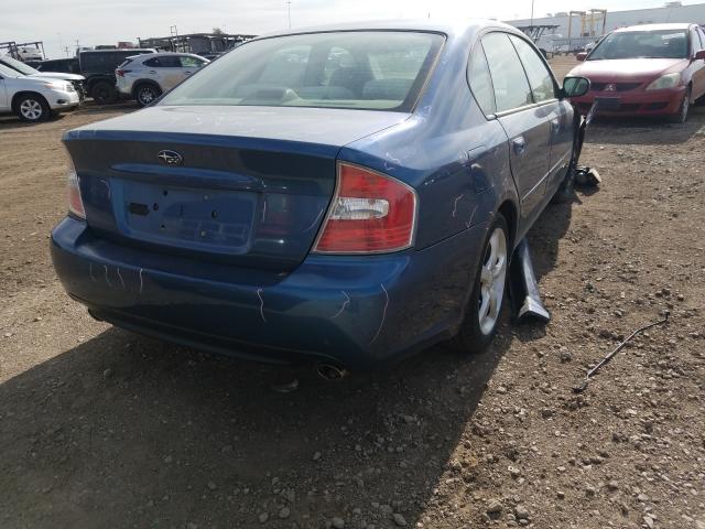 VIN 1FADP3F22EL127240 2006 SUBARU LEGACY 2.5 no.4