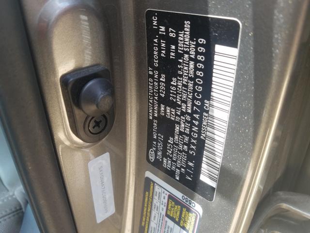 2012 KIA OPTIMA EX 5XXGN4A76CG089899