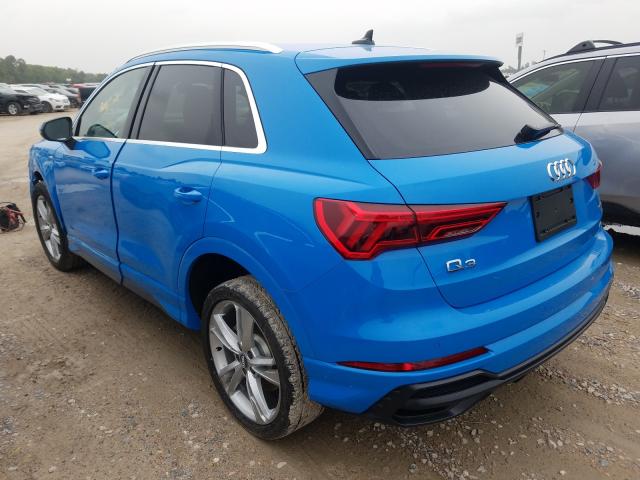 WA1EECF3XL1038578 2020 AUDI Q3 PREMIUM PLUS S-LINE-2