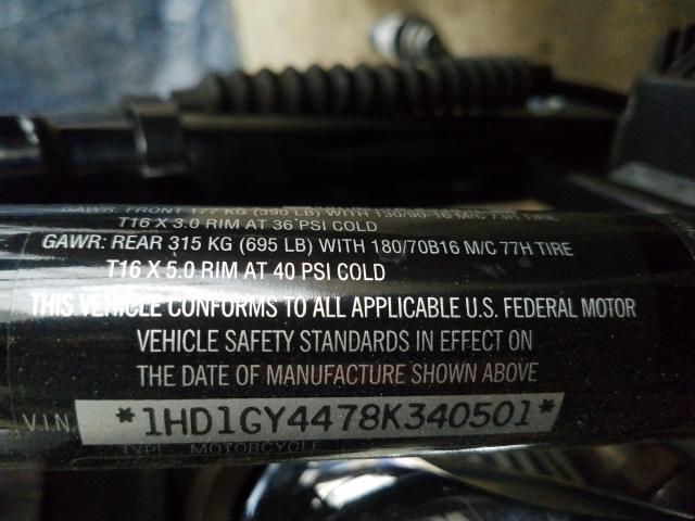 VIN 3FA6P0K91HR112700 2008 HARLEY-DAVIDSON FXDF no.10