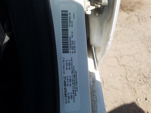 2012 DODGE AVENGER SE 1C3CDZAB4CN247443