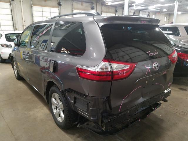 VIN 3VWC57BUXLM084737 2017 TOYOTA SIENNA LE no.3