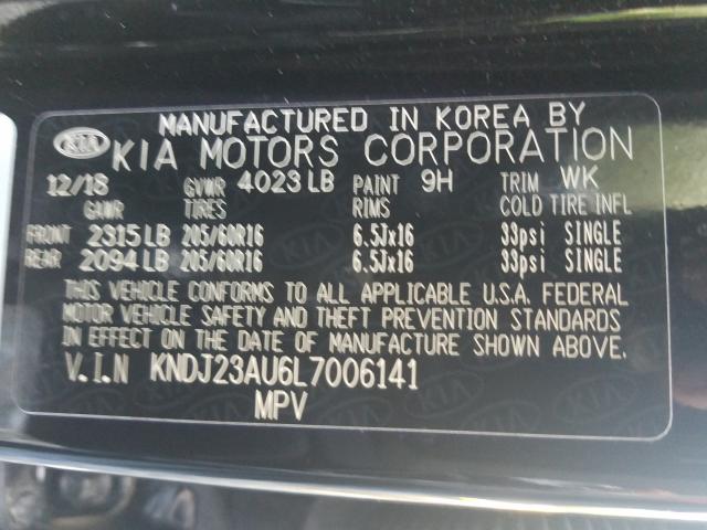 2020 KIA SOUL LX KNDJ23AU6L7006141