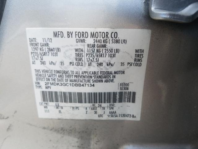 2013 FORD EDGE SE 2FMDK3GC1DBB47134