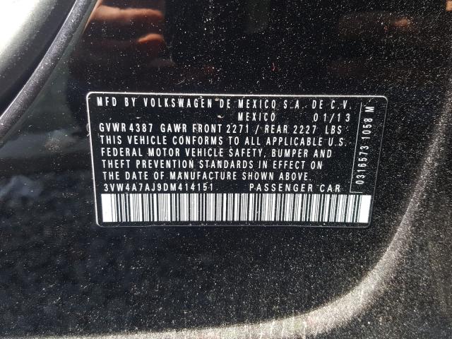 2013 VOLKSWAGEN JETTA GLI 3VW4A7AJ9DM414151
