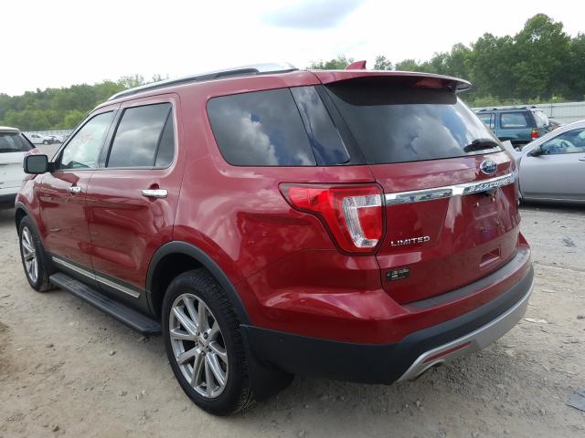 2017 FORD EXPLORER L 1FM5K8FH7HGC46148