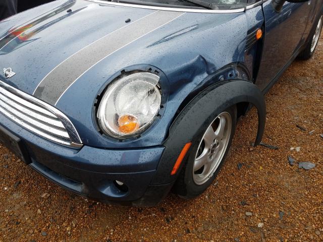 2010 MINI COOPER CLU WMWML3C58ATX39289