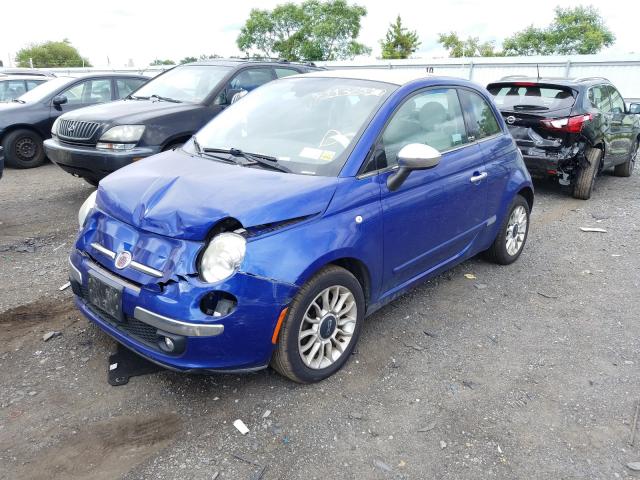 2012 FIAT 500 LOUNGE 3C3CFFER8CT109551