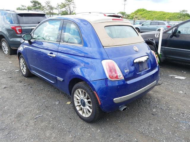 2012 FIAT 500 LOUNGE 3C3CFFER8CT109551