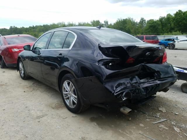 2011 INFINITI G25 JN1DV6AR9BM650317