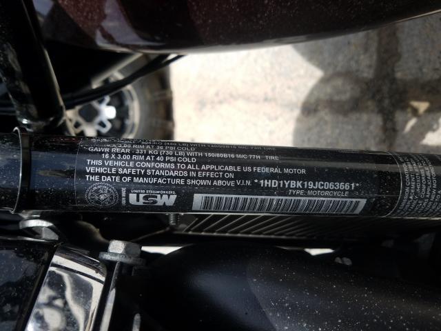 2018 HARLEY-DAVIDSON FLHCS HERI 1HD1YBK19JC063661