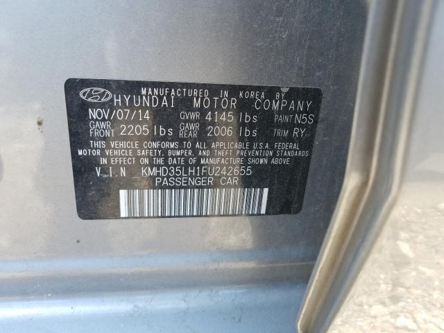 2015 HYUNDAI ELANTRA GT KMHD35LH1FU242655