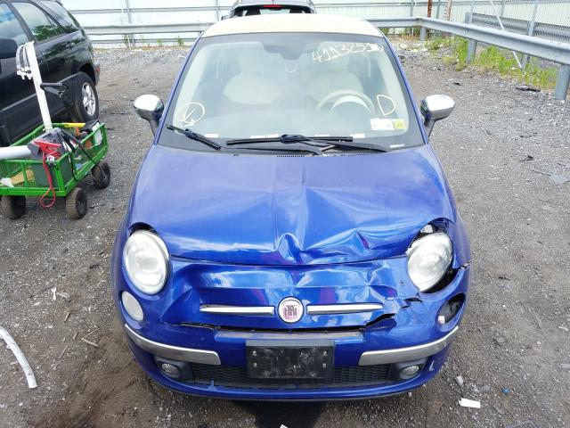 2012 FIAT 500 LOUNGE 3C3CFFER8CT109551