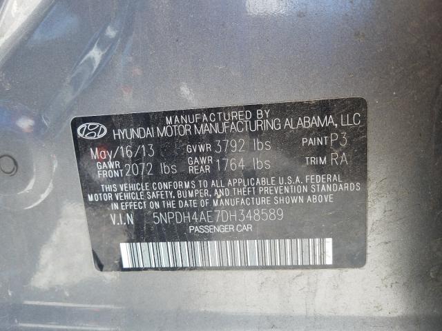 VIN 3FA6P0HD2ER231394 2014 Ford Fusion, SE no.10