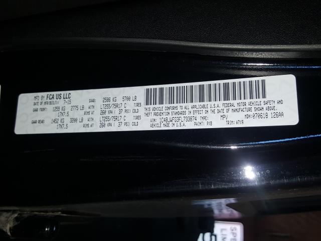 2015 JEEP WRANGLER U 1C4BJWFG3FL733874