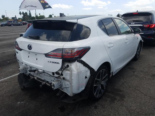 VIN 19XFC1F94HE210066 2017 LEXUS CT 200 no.4