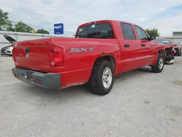 VIN WBA3A9C58EF478688 2008 DODGE DAKOTA SXT no.4