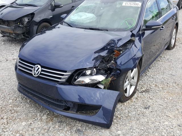 2012 VOLKSWAGEN PASSAT SE 1VWBH7A37CC050039