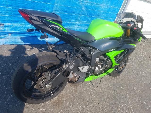 2013 KAWASAKI ZX636 E JKBZXJE17DA000965