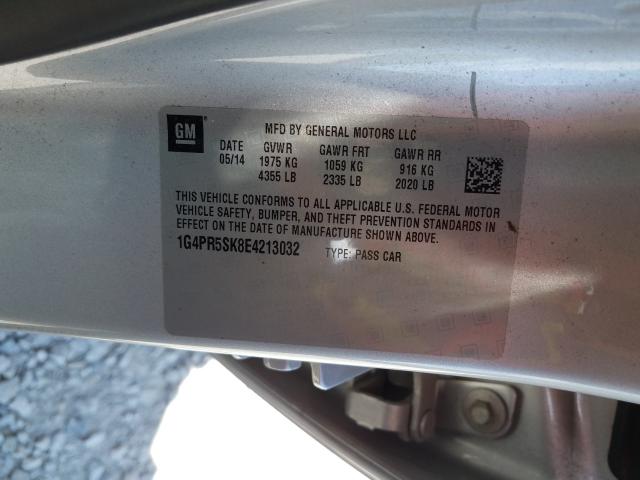 2014 BUICK VERANO CON 1G4PR5SK8E4213032