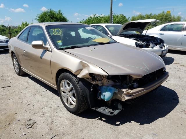 salvage title 2001 honda accord coupe 3 0l for sale in indianapolis in 41543270 a better bid car auctions