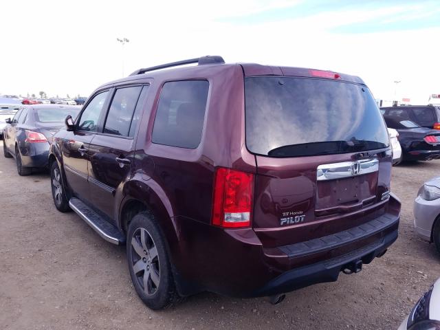 2013 HONDA PILOT TOUR 5FNYF4H91DB502499