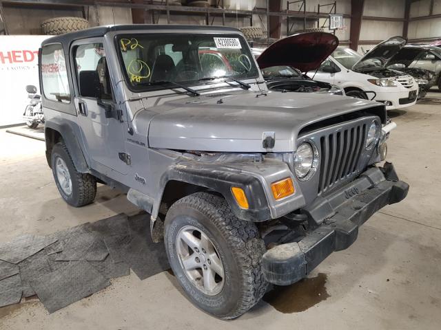 2002 JEEP WRANGLER / TJ SE for Sale | IA - DAVENPORT | Wed. Aug 05, 2020 -  Used & Repairable Salvage Cars - Copart USA
