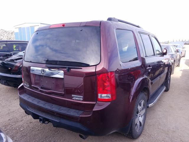 2013 HONDA PILOT TOUR 5FNYF4H91DB502499