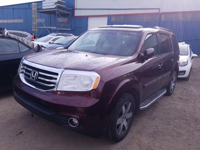 2013 HONDA PILOT TOUR 5FNYF4H91DB502499