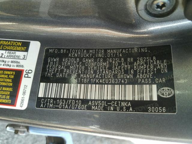 VIN 3TYRX5GN2LT001481 2020 Toyota Tacoma, SR no.10