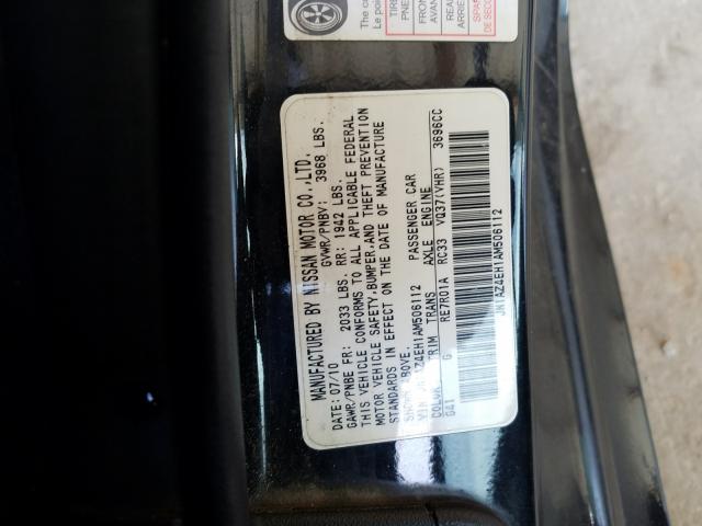 2010 NISSAN 370Z JN1AZ4EH1AM506112