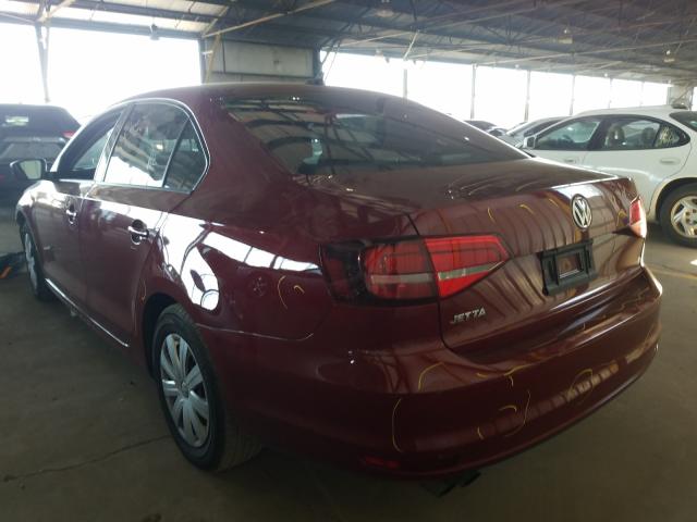 2016 VOLKSWAGEN JETTA S 3VW267AJ2GM270066