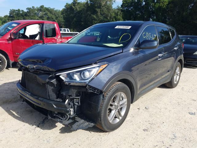 5NMZT3LBXJH080535 Hyundai Santa Fe S 2018. Фото: 1