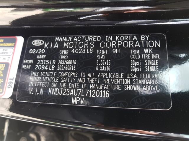 2020 KIA SOUL LX KNDJ23AU7L7120116