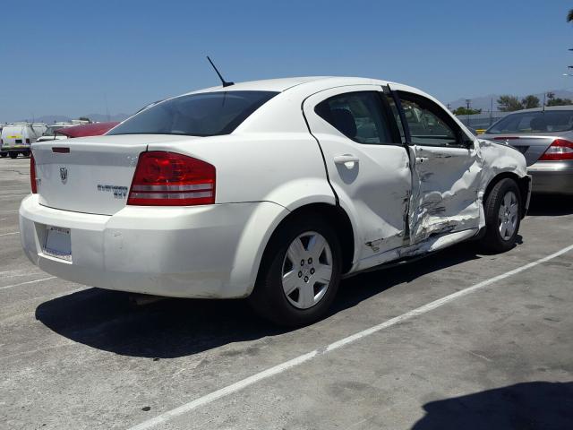 2010 DODGE AVENGER SX 1B3CC4FB8AN122809