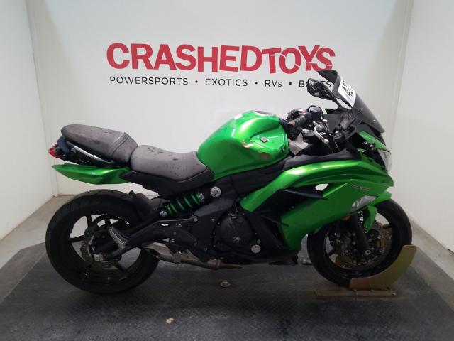 Kawasaki salvage cars for sale: 2015 Kawasaki EX650 E