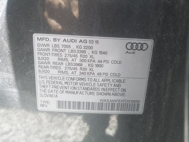 2015 AUDI Q7 TDI PRE WA1LMAFEXFD019659