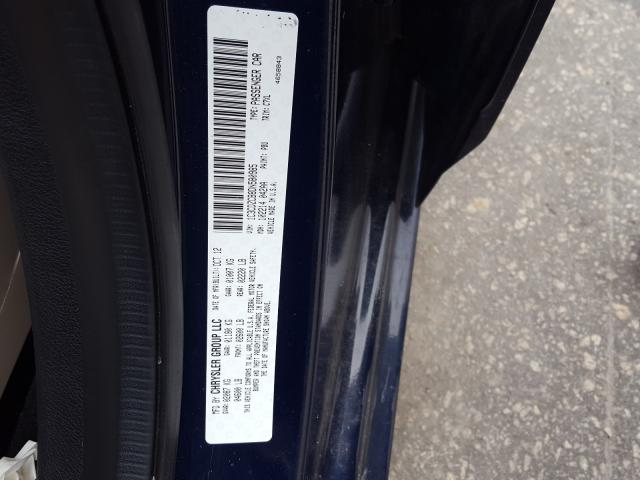 2013 DODGE AVENGER SX 1C3CDZCB8DN580985