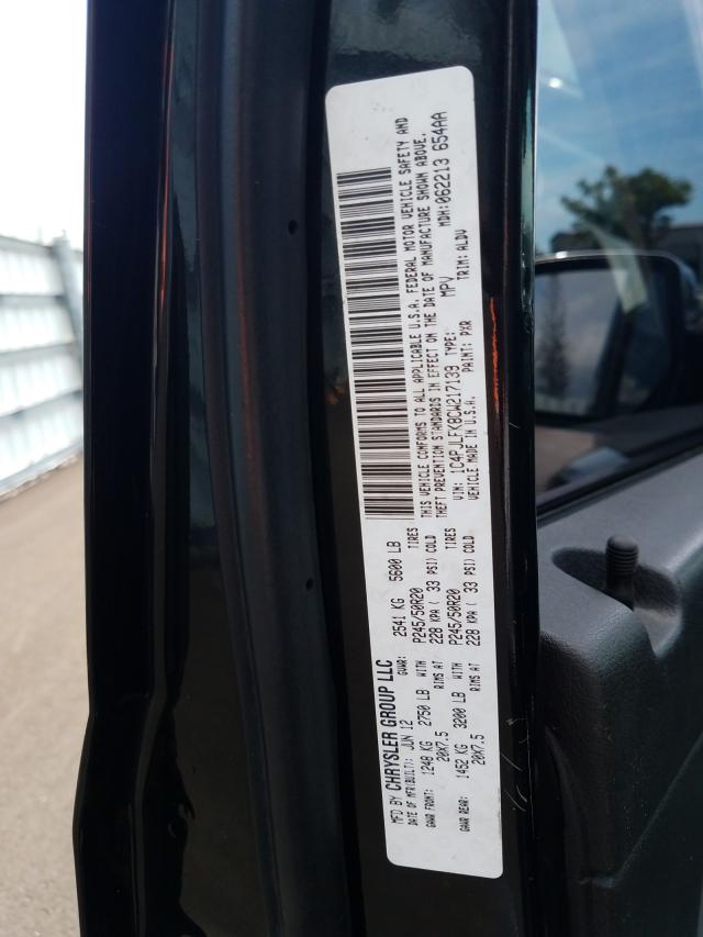 2012 JEEP LIBERTY JE 1C4PJLFK8CW217139