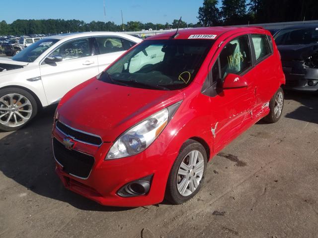 2014 CHEVROLET SPARK 1LT KL8CD6S91EC446589