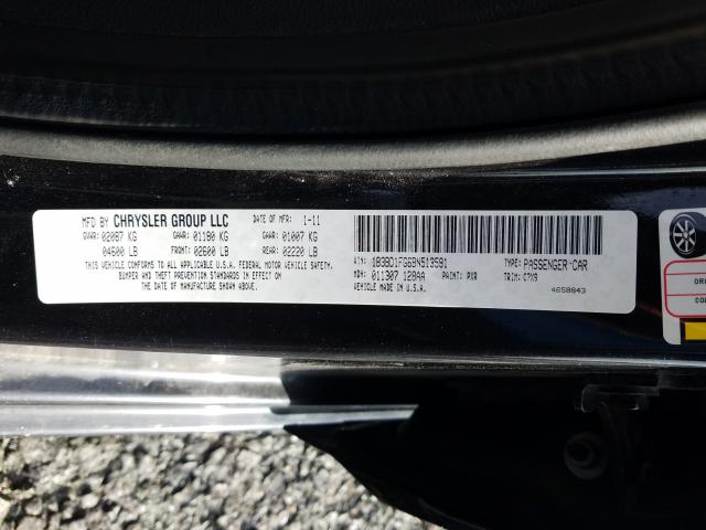 2011 DODGE AVENGER MA 1B3BD1FG6BN513591