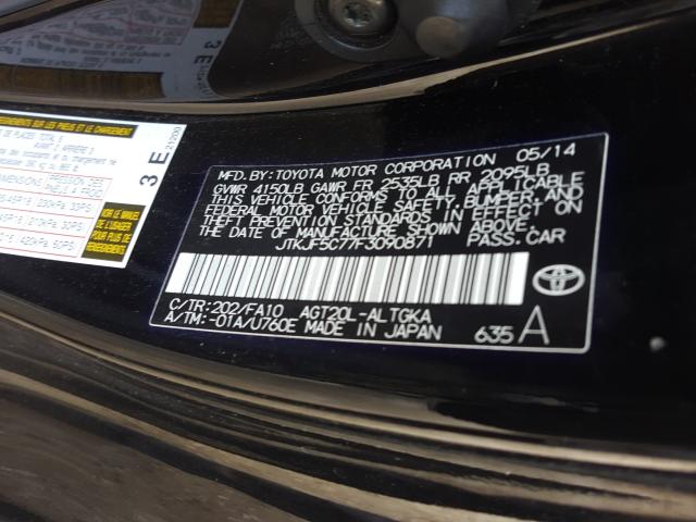 2015 TOYOTA SCION TC JTKJF5C77F3090871