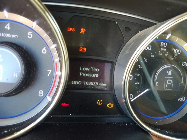 2012 HYUNDAI SONATA GLS 5NPEB4AC0CH341101