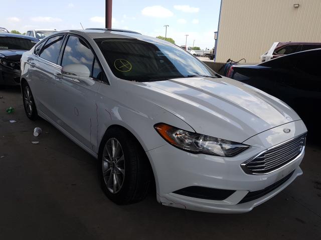 2017 Ford Fusion Se For Sale Tx Dallas South Mon Aug 10 2020 Used And Repairable Salvage 2699