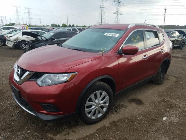 2016 NISSAN ROGUE S KNMAT2MV1GP602274