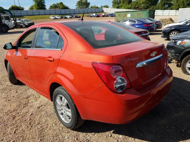 2013 CHEVROLET SONIC LT 1G1JC5SH2D4167849