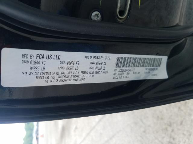 2015 DODGE DART SXT 1C3CDFBB4FD407327